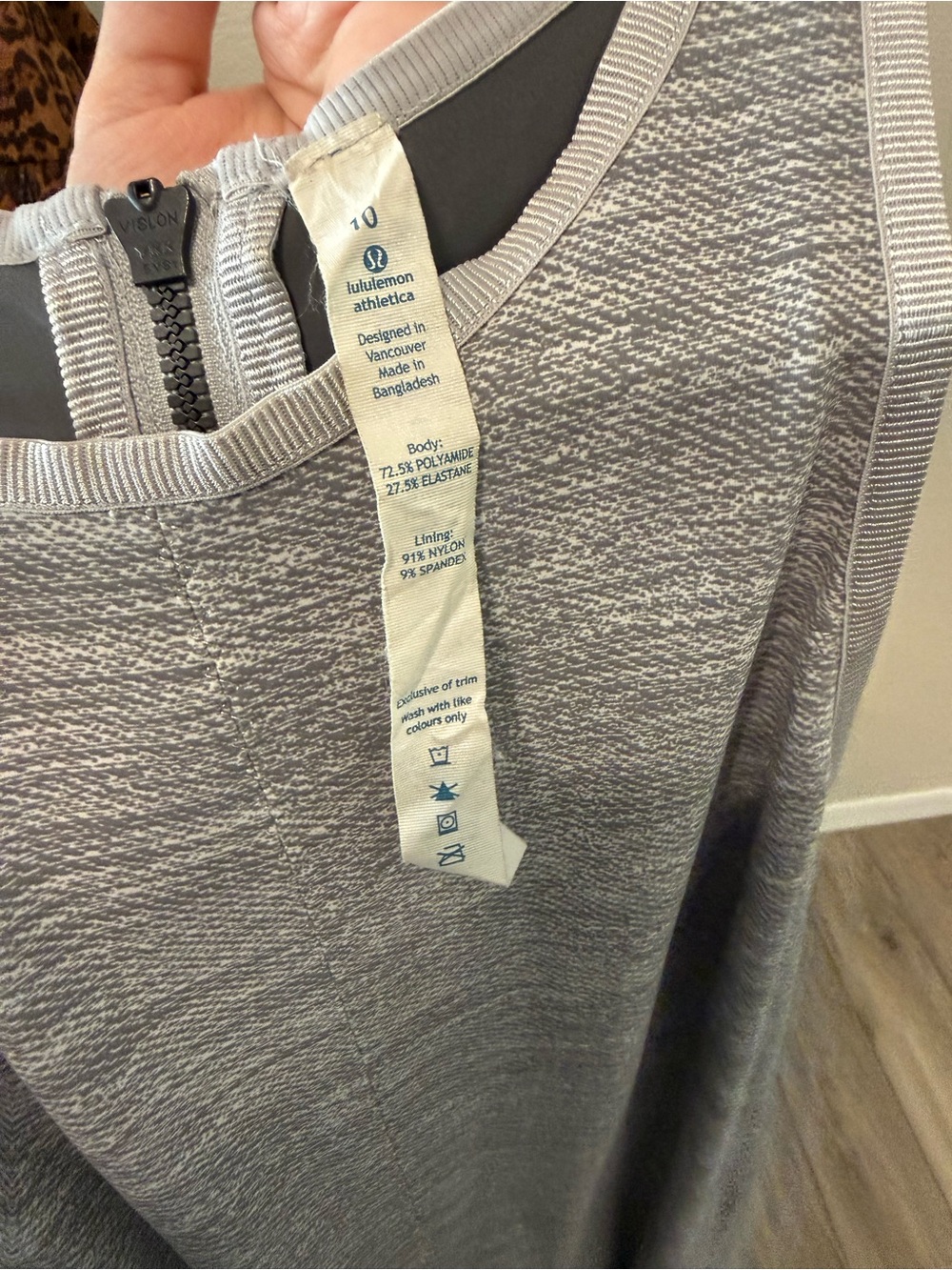 🩶Lululemon Here to There Dress - Size 10
- color heathered silver - tennis 🩶 - Picture 5 of 10